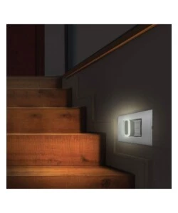 Punto luce led con interruttore on/off, nero